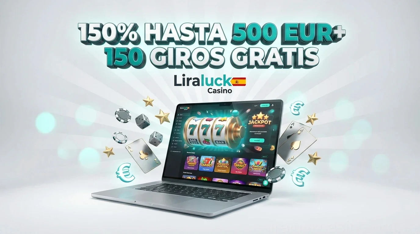 150% HASTA 500 EUR+ 150 GIROS GRATIS